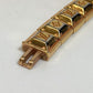 LOUIS VUITTON M64650 Nanogram Tennis Bracelet, Women's, Gold