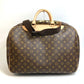 LOUIS VUITTON M41392 Monogram Alize de Poche Bag, 2-Way Shoulder Bag/Boston Bag, Monogram Canvas, Unisex, Brown