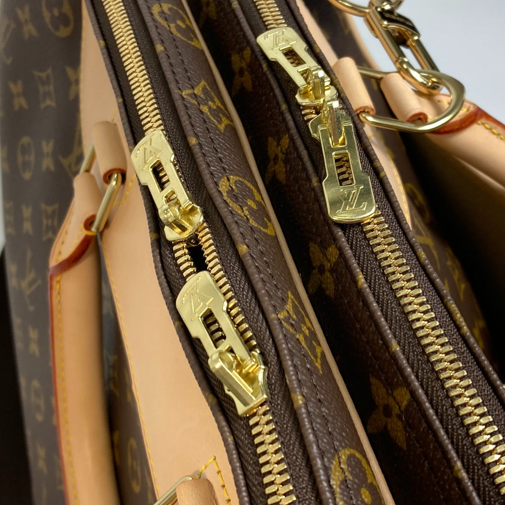 LOUIS VUITTON M41392 Monogram Alize de Poche Bag, 2-Way Shoulder Bag/Boston Bag, Monogram Canvas, Unisex, Brown