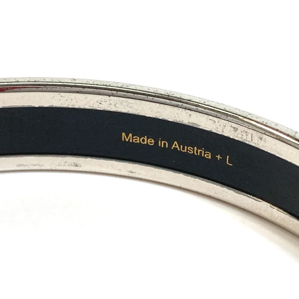 HERMES Enamel PM Bangle, Women's, Light Blue