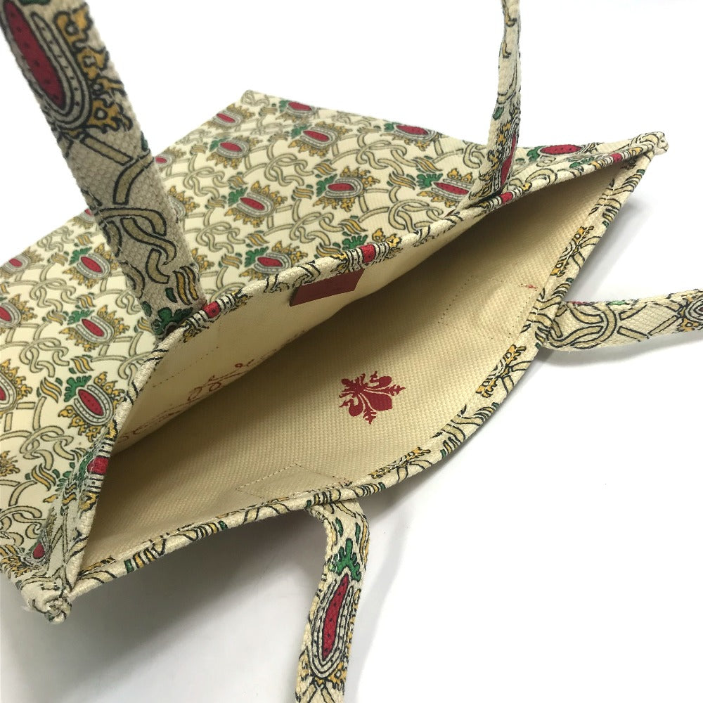 GUCCI 総柄 カバン 肩掛け ショルダーバッグ トートバッグ キャンバス レディース マルチカラー