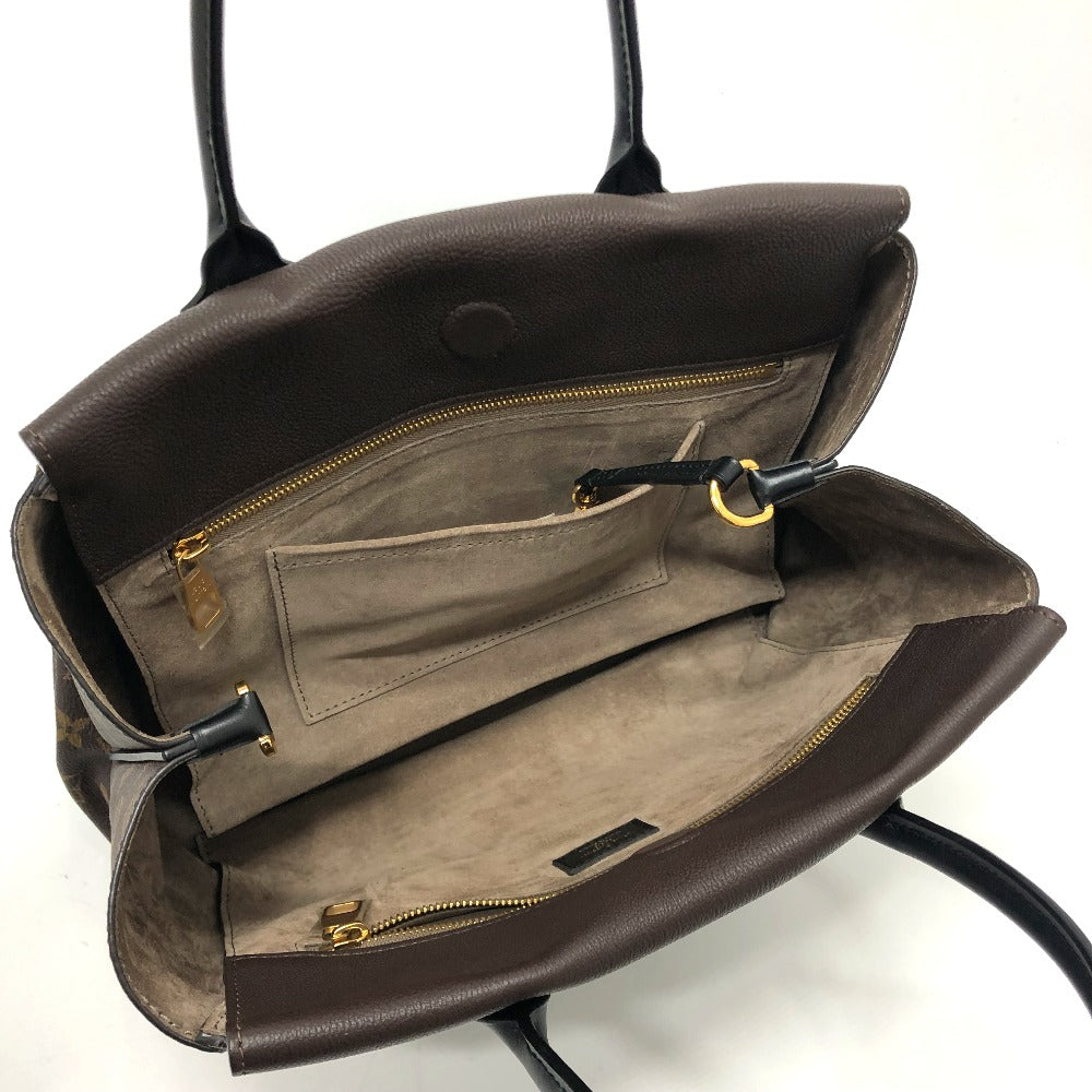 LOUIS VUITTON M41061 モノグラム トートW PM カバン ハンドバッグ モノグラムキャンバス レディース ショコラ ブラウン