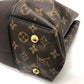 LOUIS VUITTON M41061 モノグラム トートW PM カバン ハンドバッグ モノグラムキャンバス レディース ショコラ ブラウン