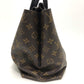 LOUIS VUITTON M41061 モノグラム トートW PM カバン ハンドバッグ モノグラムキャンバス レディース ショコラ ブラウン