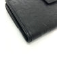 GUCCI 143389 Embossed All-Over Print Bifold Long Wallet Leather Women's Black