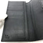 GUCCI 143389 Embossed All-Over Print Bifold Long Wallet Leather Women's Black
