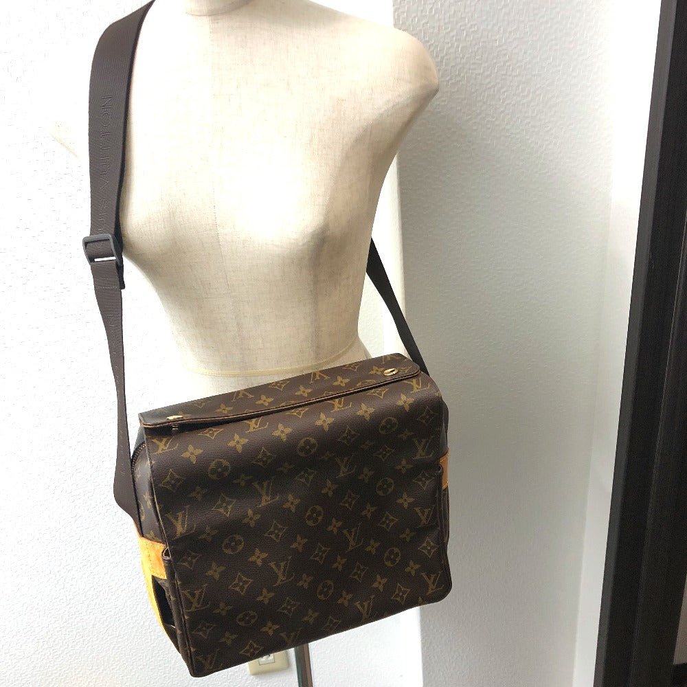 LOUIS VUITTON M50205 Monogram SP Order Naviglio/Crossbody Messenger Bag/Shoulder Bag in Monogram Canvas, Brown, Women's
