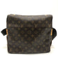LOUIS VUITTON M50205 Monogram SP Order Naviglio/Crossbody Messenger Bag/Shoulder Bag in Monogram Canvas, Brown, Women's