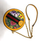 GUCCI 550618 GG Flora Webbing Line Shoulder Bag in GG Supreme Canvas, Yellow