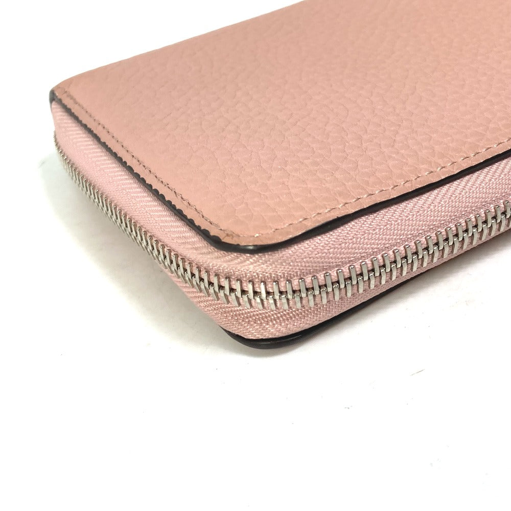LOUIS VUITTON M63103 Portefeuille Comet L-shaped zipper long wallet in Taurillon leather, women's, pink