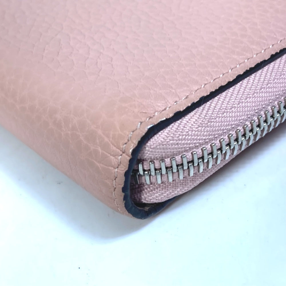 LOUIS VUITTON M63103 Portefeuille Comet L-shaped zipper long wallet in Taurillon leather, women's, pink