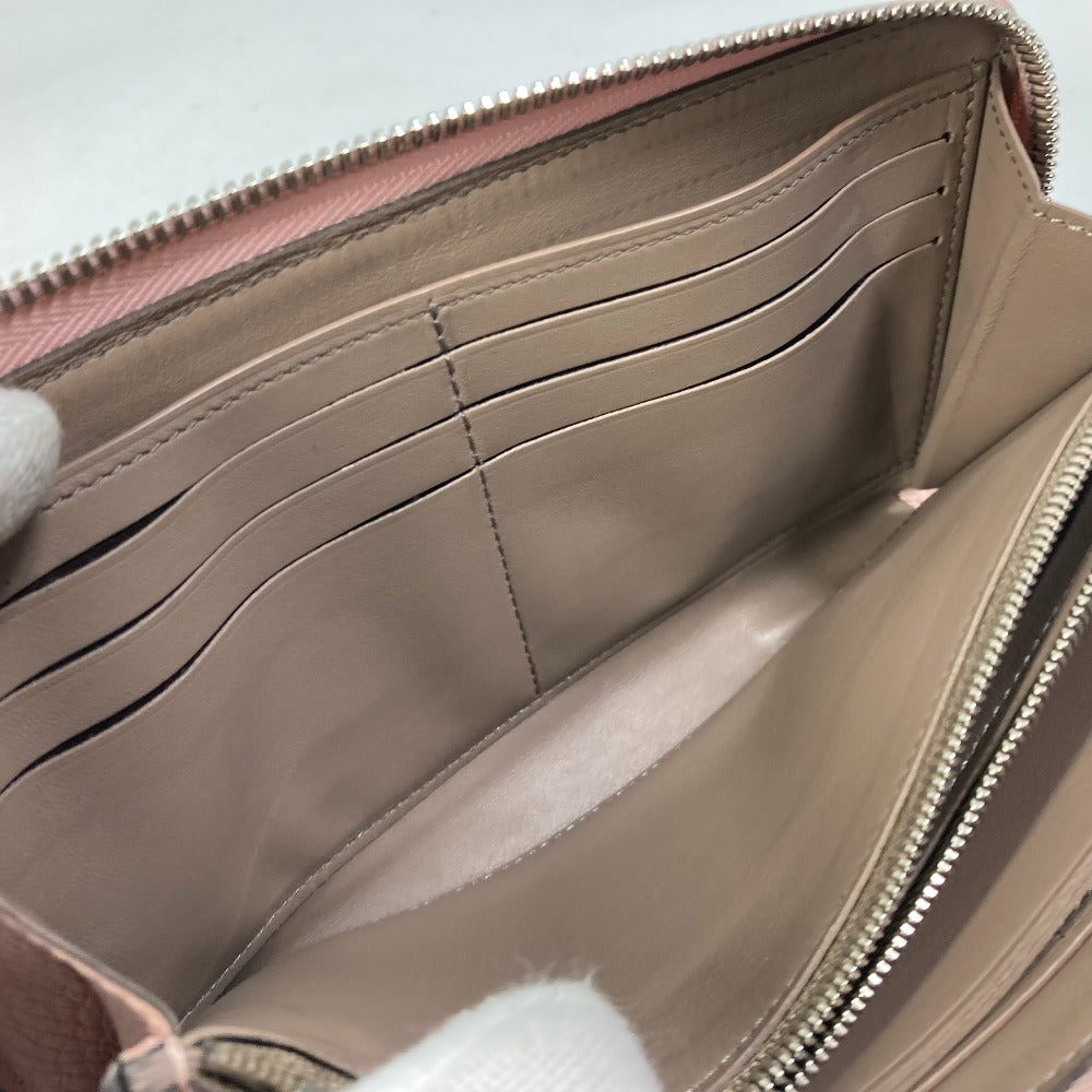 LOUIS VUITTON M63103 Portefeuille Comet L-shaped zipper long wallet in Taurillon leather, women's, pink