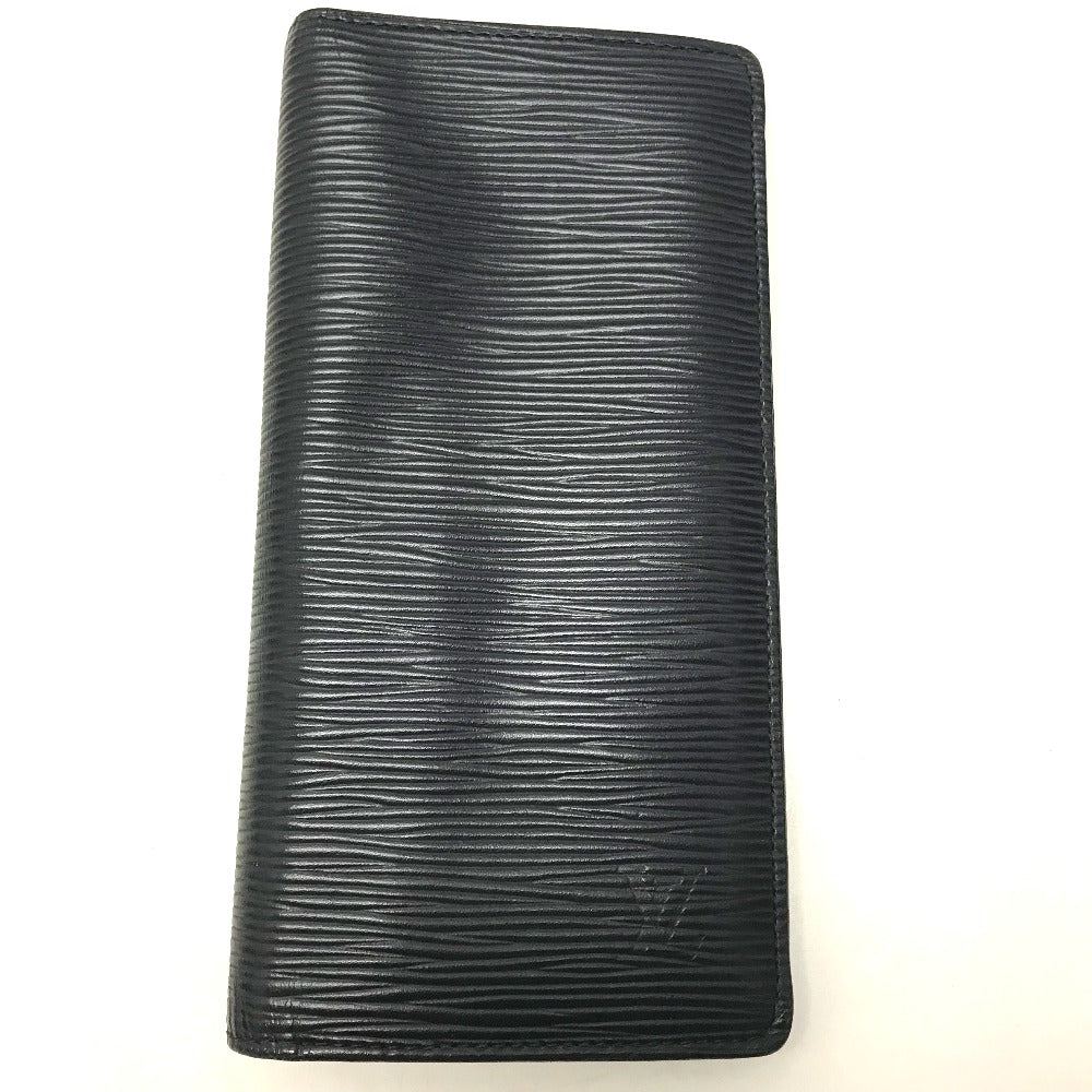 LOUIS VUITTON M60615 エピ ポルトフォイユブラザ 2つ折り 長財布 エピレザー メンズ ブルーマリーヌ ネイビー