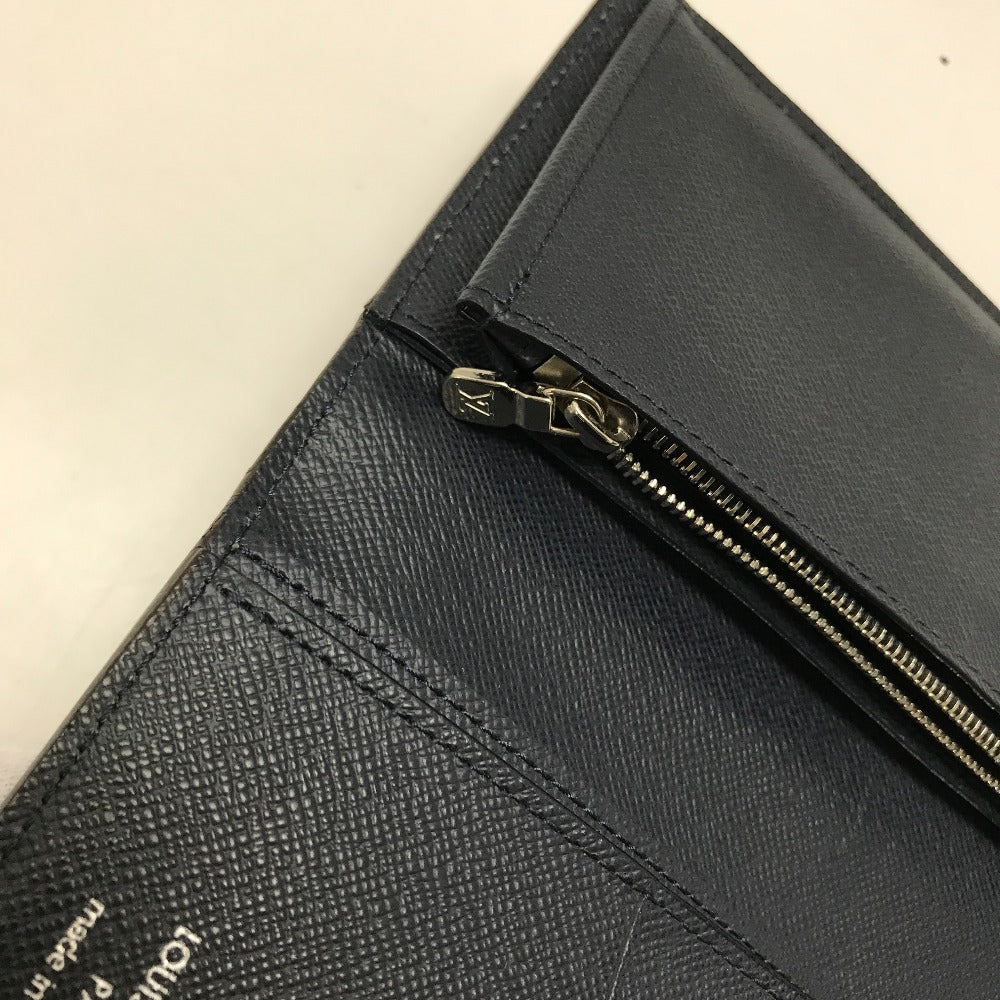 LOUIS VUITTON M60615 エピ ポルトフォイユブラザ 2つ折り 長財布 エピレザー メンズ ブルーマリーヌ ネイビー