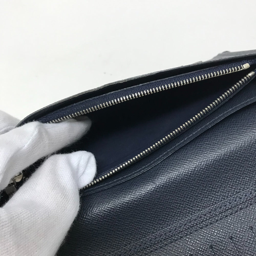 LOUIS VUITTON M60615 エピ ポルトフォイユブラザ 2つ折り 長財布 エピレザー メンズ ブルーマリーヌ ネイビー