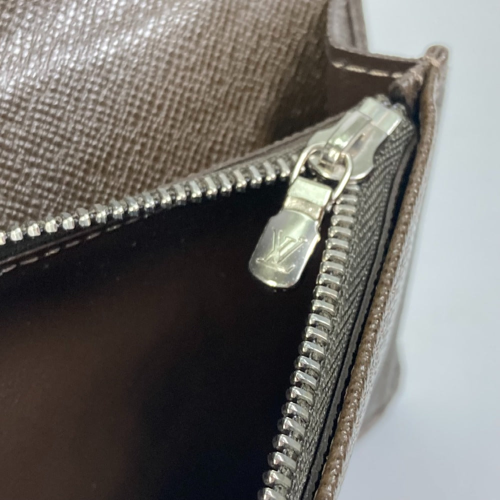 루이비통 M32578 타이가 포르테퓨유 브라더 장지갑 타이가 가죽 남성 브라운