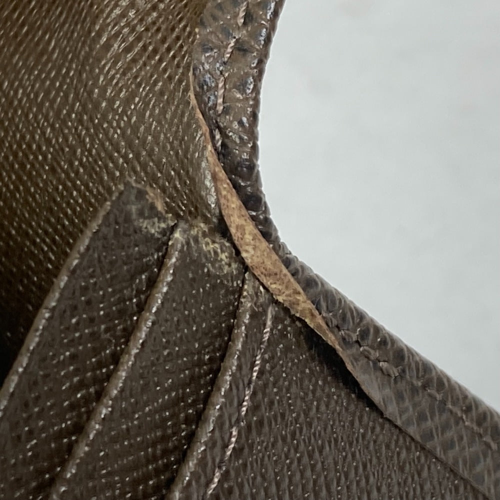 루이비통 M32578 타이가 포르테퓨유 브라더 장지갑 타이가 가죽 남성 브라운