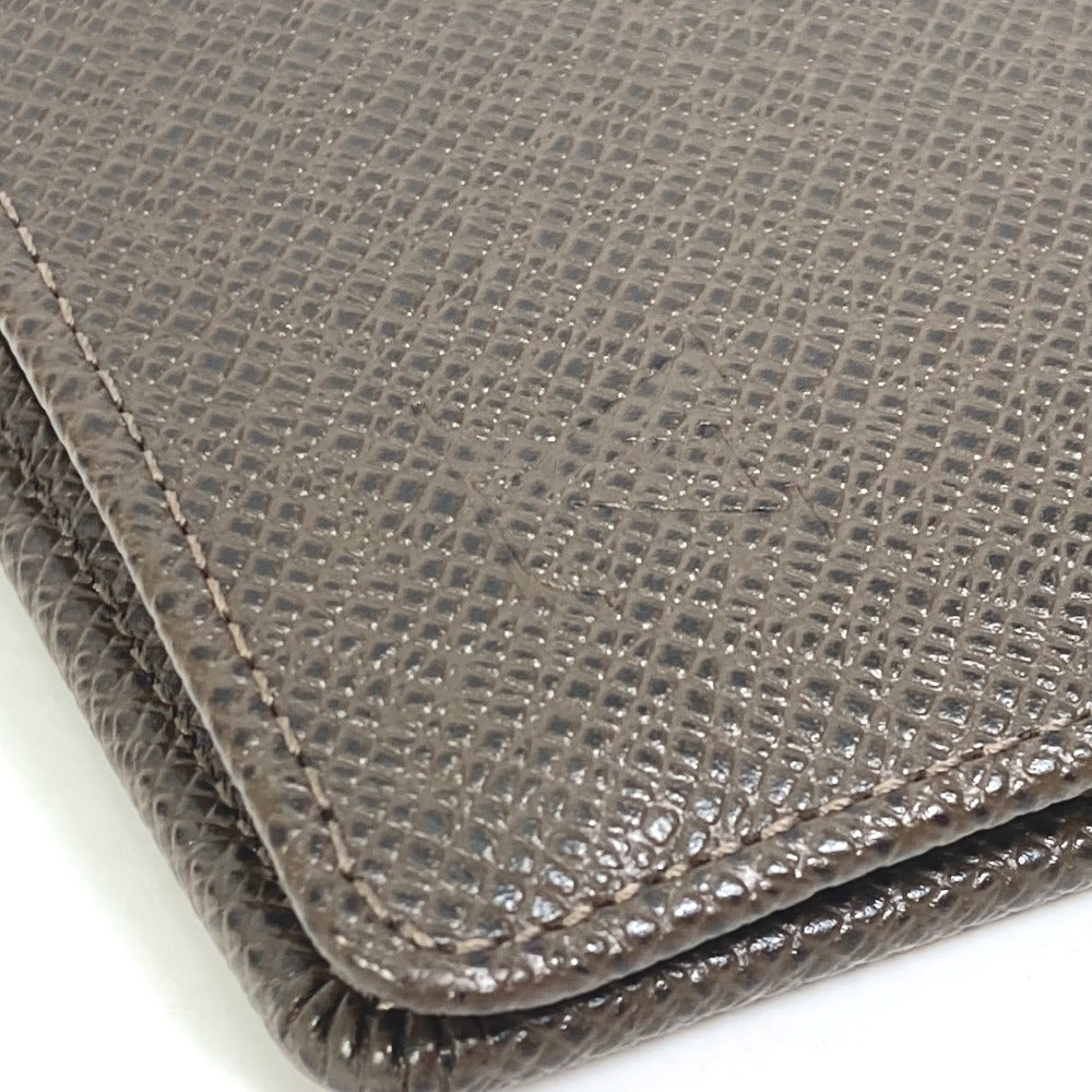 루이비통 M32578 타이가 포르테퓨유 브라더 장지갑 타이가 가죽 남성 브라운