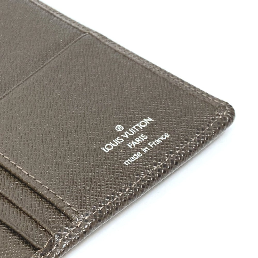 루이비통 M32578 타이가 포르테퓨유 브라더 장지갑 타이가 가죽 남성 브라운