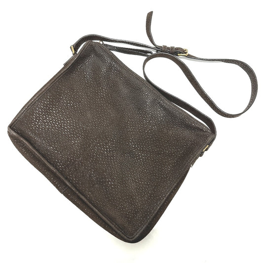 PRADA Shoulder Bag Leather Women's Brown