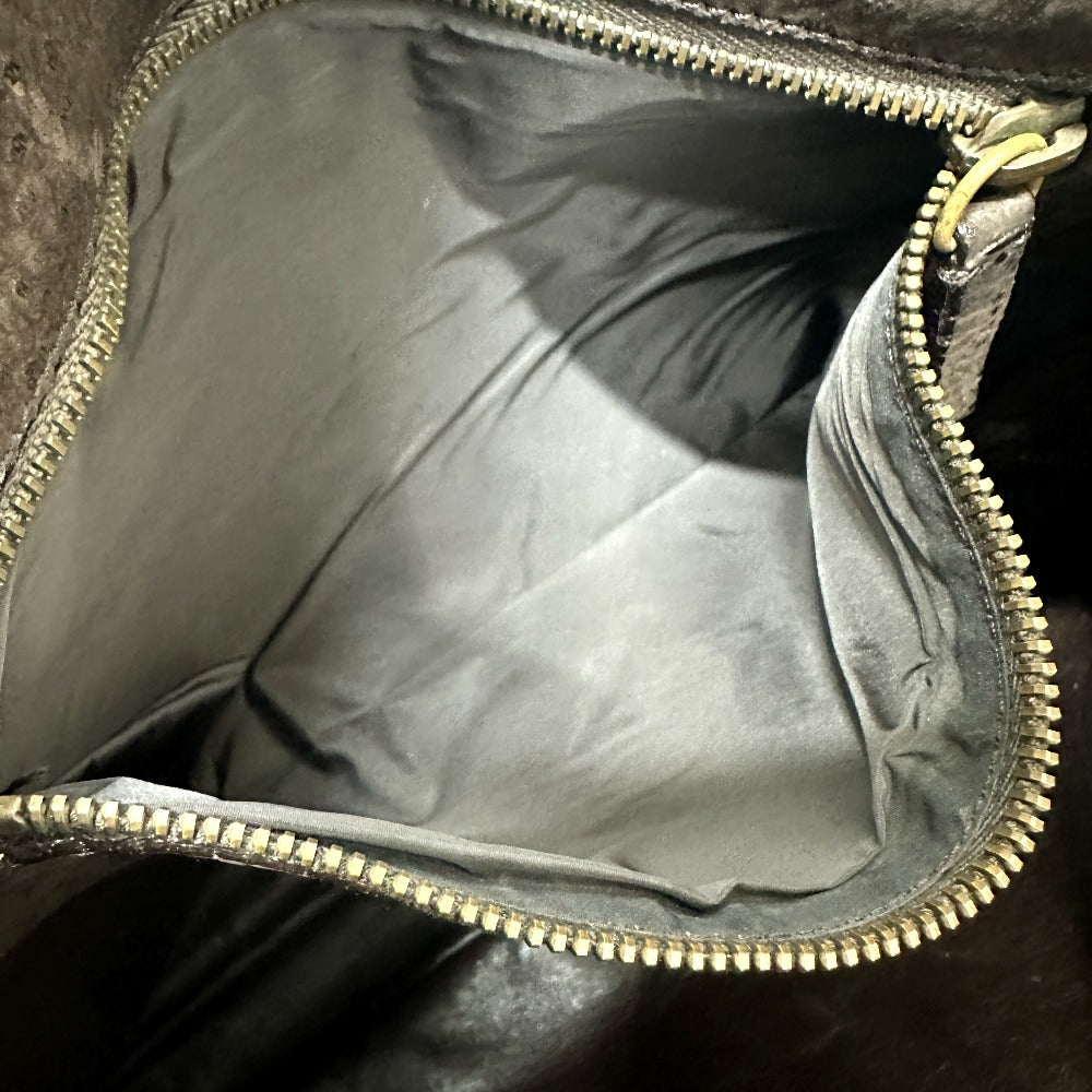 PRADA Shoulder Bag Leather Women's Brown
