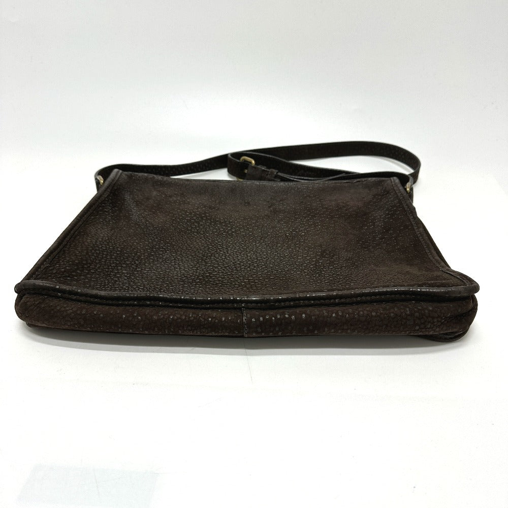 PRADA Shoulder Bag Leather Women's Brown