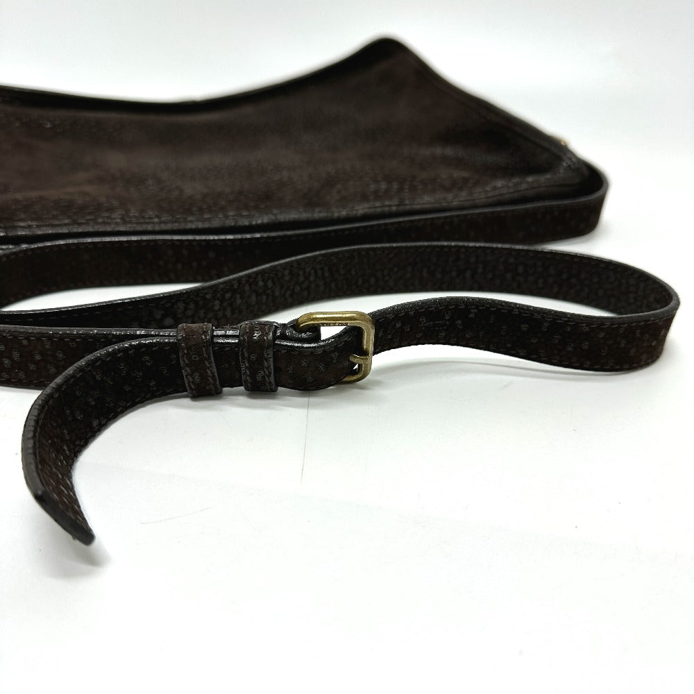 PRADA Shoulder Bag Leather Women's Brown