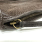 PRADA Shoulder Bag Leather Women's Brown