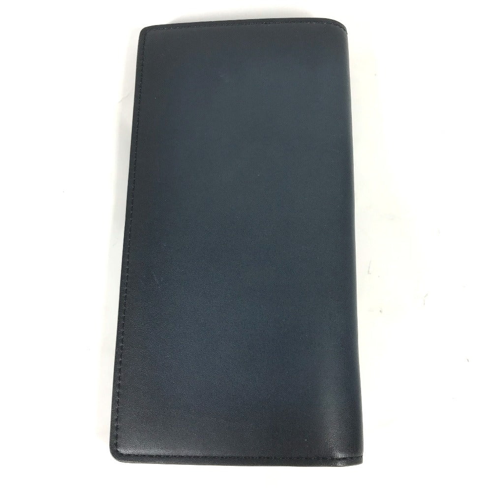 LOUIS VUITTON M41899 Cuir Ombre Portefeuille Brazza Long Wallet, Bifold Leather, Men's, Navy