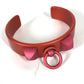 HERMES Collier de Chien Medor Sunset Bracelet/Bangle, Aluminum, Women's, Orange