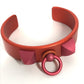 HERMES Collier de Chien Medor Sunset Bracelet/Bangle, Aluminum, Women's, Orange