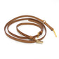 LOUIS VUITTON Strap Shoulder Belt, Women's, Natural Leather, Beige