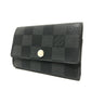 LOUIS VUITTON N62662 Damier Graphite Multicle 6 Key Case, Men's, Black, Damier Graphite Canvas