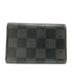 LOUIS VUITTON N62662 Damier Graphite Multicle 6 Key Case, Men's, Black, Damier Graphite Canvas