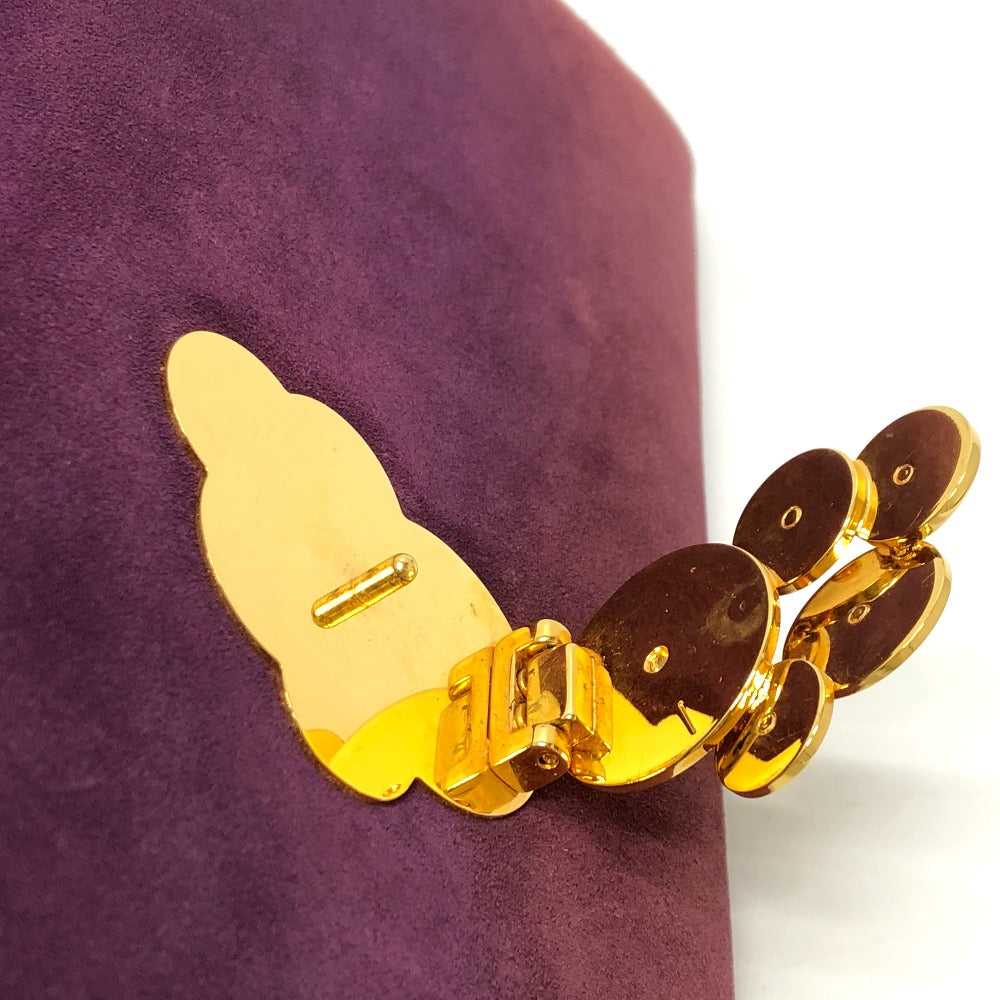 BVLGARI カバン ロゴ フラップ クラッチバッグ スエード レディース ボルドー - brandshop-reference