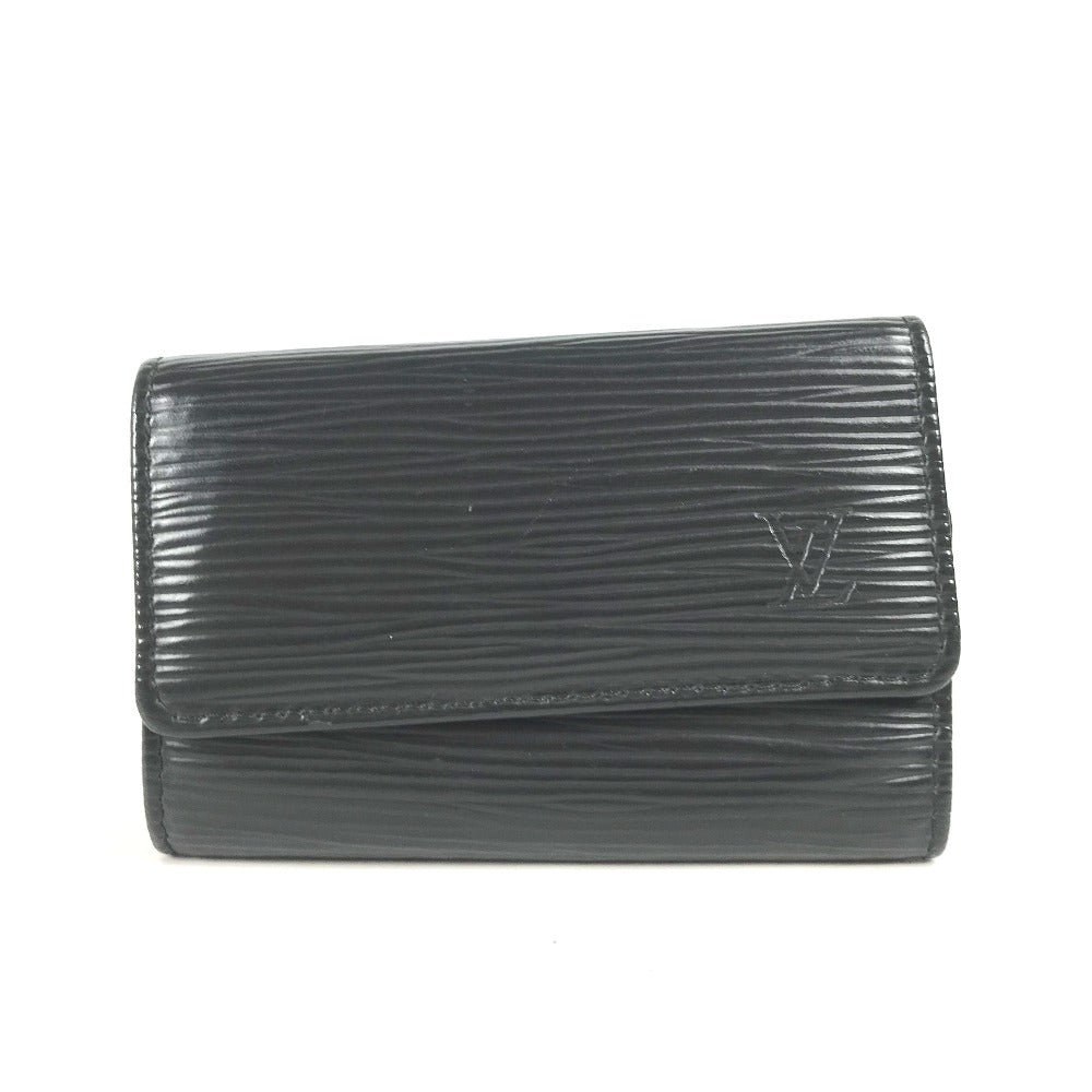 LOUIS VUITTON M63812 エピ 6連キーケース ミュルティクレ6 鍵入れ 三つ折り キーケース エピレザー メンズ ノワール（黒） ブラック