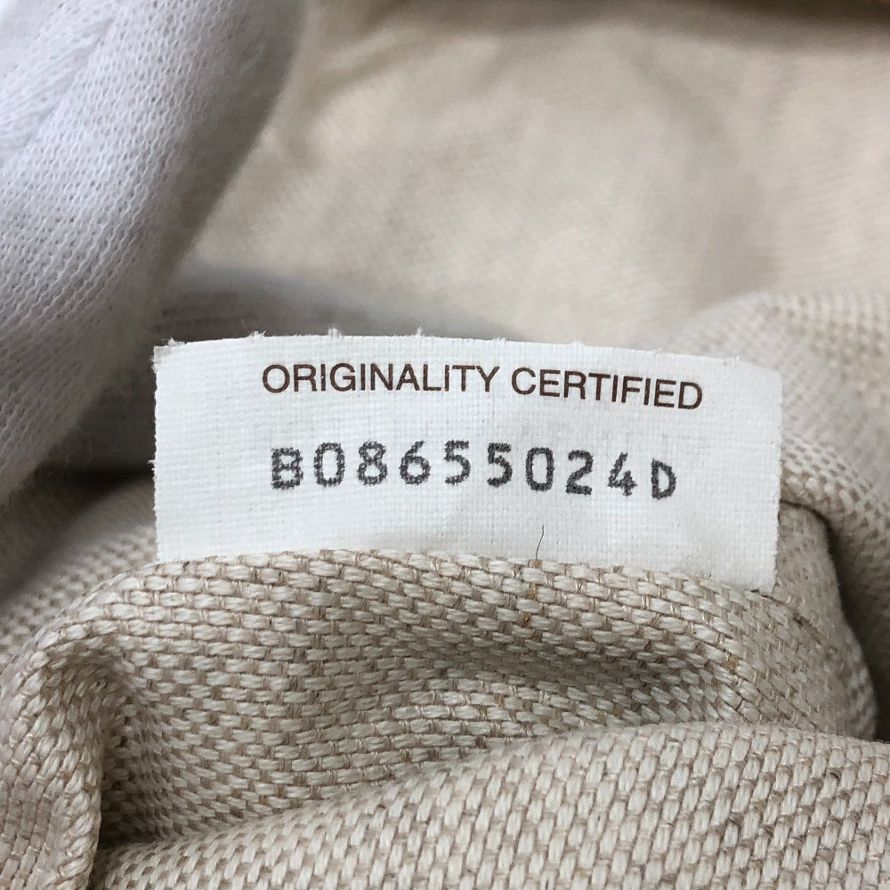 BOTTEGA VENETA ロゴ ポーチ セカンドバッグ キャンバス レディース ベージュ