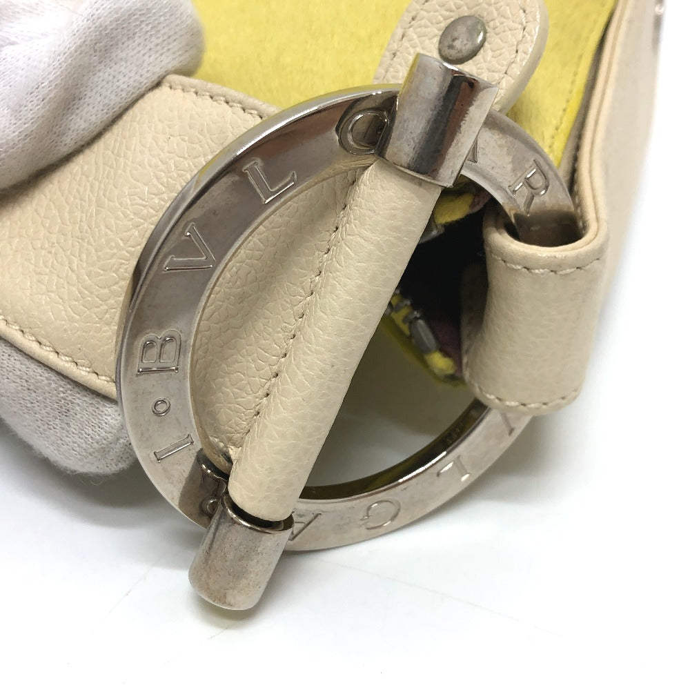 BVLGARI ビーゼロ ショルダーバッグ ハラコ/レザー レディース イエロー