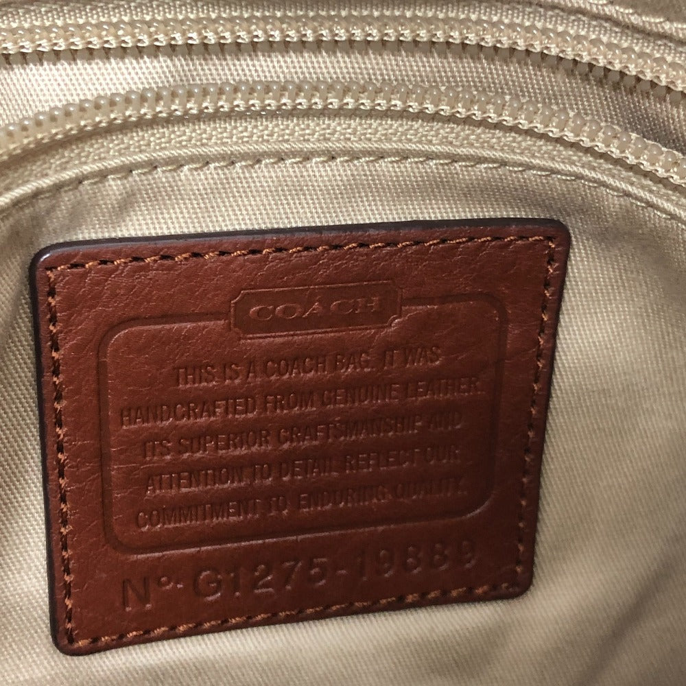 COACH 19889 ロゴ タッセルチャーム付き カバン 肩掛け 斜め掛け ショルダーバッグ レザー レディース - brandshop-reference