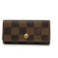 LOUIS VUITTON Ｎ62631 ミュルティクレ 4 4連キーケース キーケース 鍵入れ キーケース ダミエキャンバス レディース ブラウン