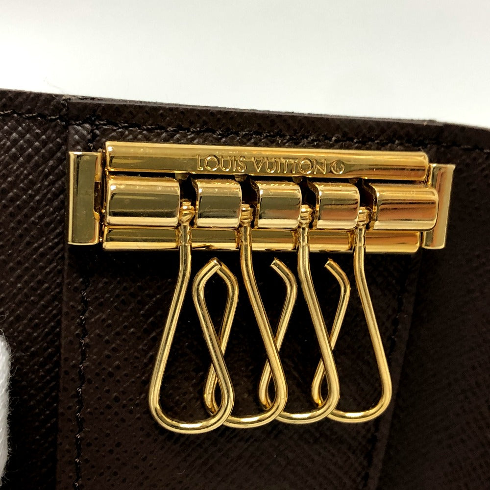 LOUIS VUITTON Ｎ62631 ミュルティクレ 4 4連キーケース キーケース 鍵入れ キーケース ダミエキャンバス レディース ブラウン