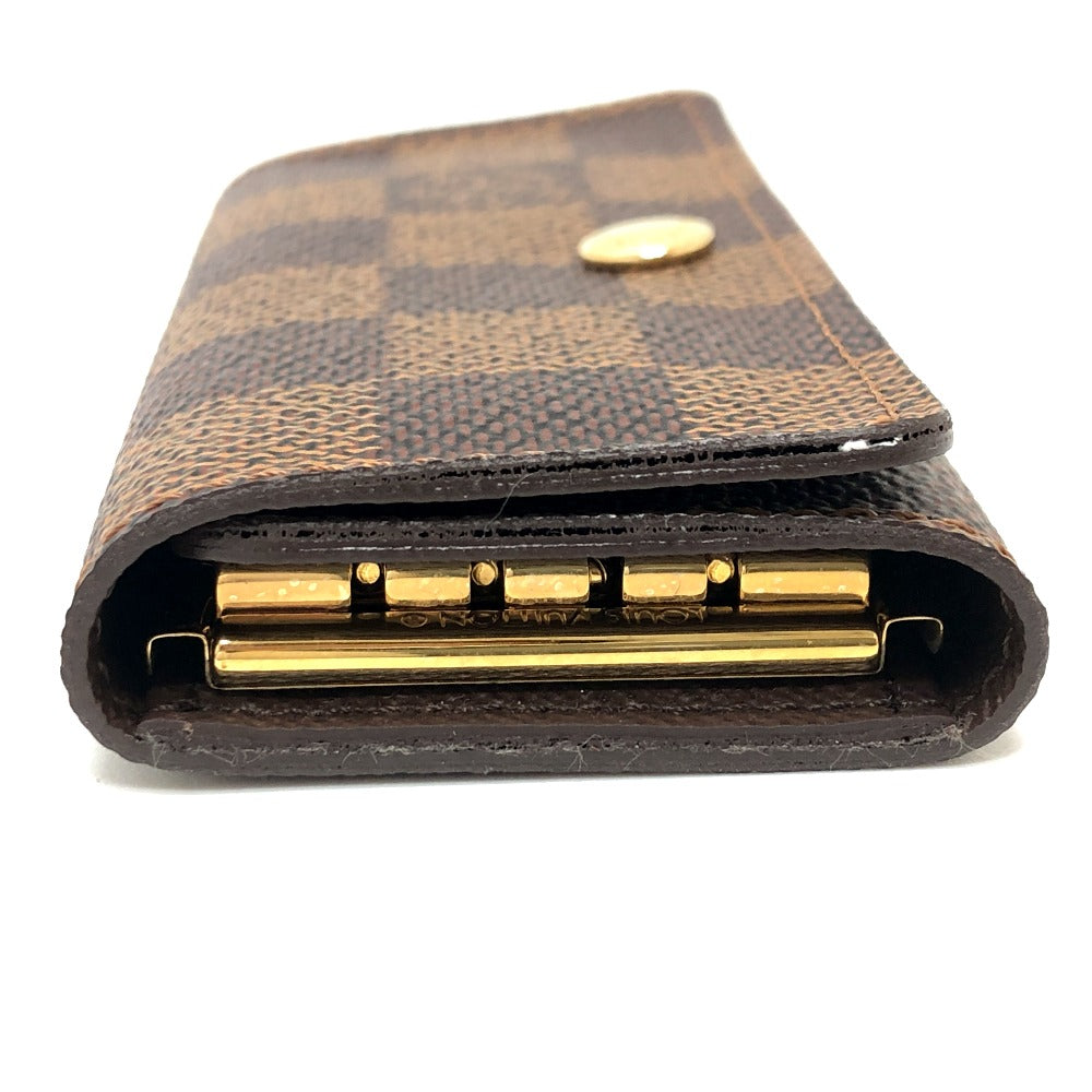 LOUIS VUITTON Ｎ62631 ミュルティクレ 4 4連キーケース キーケース 鍵入れ キーケース ダミエキャンバス レディース ブラウン