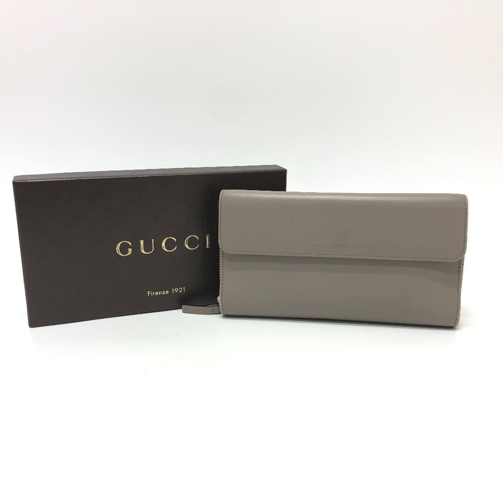 GUCCI ロゴ コンチネンタルウォレット ウォレット 財布 ロングウォレット 長財布 レザー レディース