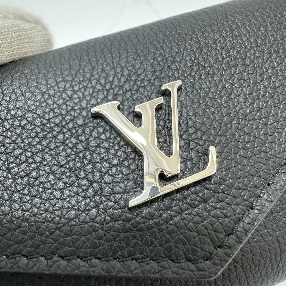 LOUIS VUITTON M63921 ポルトフォイユロックミニ イニ有 Y・F 3つ折り財布 トリヨンクレマンス メンズ