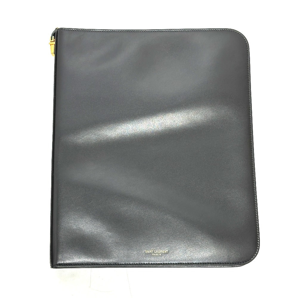 SAINT LAURENT PARIS 326604 ロゴ iPadケース レザー メンズ | brandshop-reference