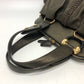 BVLGARI Leoni Bag 2-Way Handbag, Shoulder Bag, Crossbody Bag, Tote Bag, Leather, Women's, Bronze