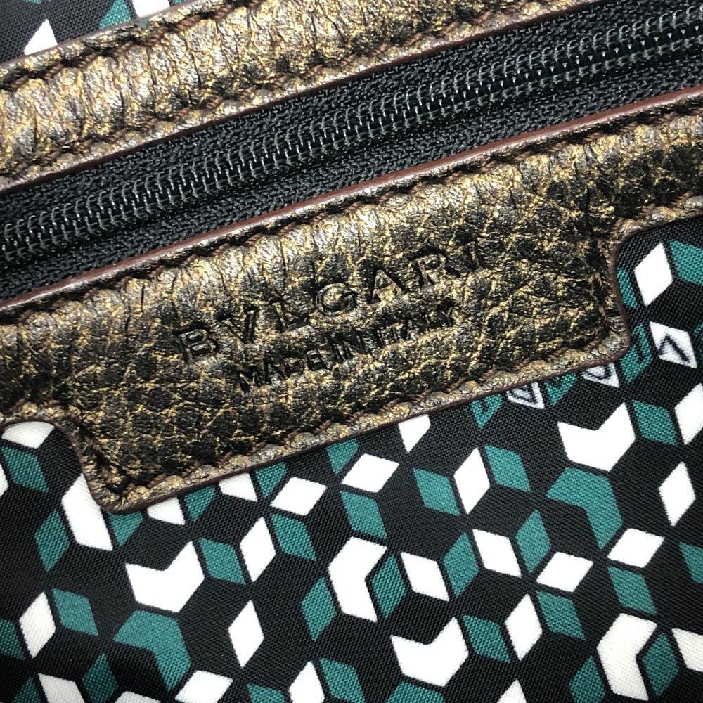 BVLGARI レオーニ カバン 2WAY ハンドバッグ ショルダーバッグ 斜め掛け トートバッグ レザー レディース ブロンズ - brandshop-reference