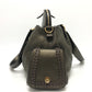 BVLGARI Leoni Bag 2-Way Handbag, Shoulder Bag, Crossbody Bag, Tote Bag, Leather, Women's, Bronze