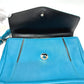 BVLGARI 38639 Flap 2-Way Bag, Handbag, Leather, Women's, Turquoise Blue