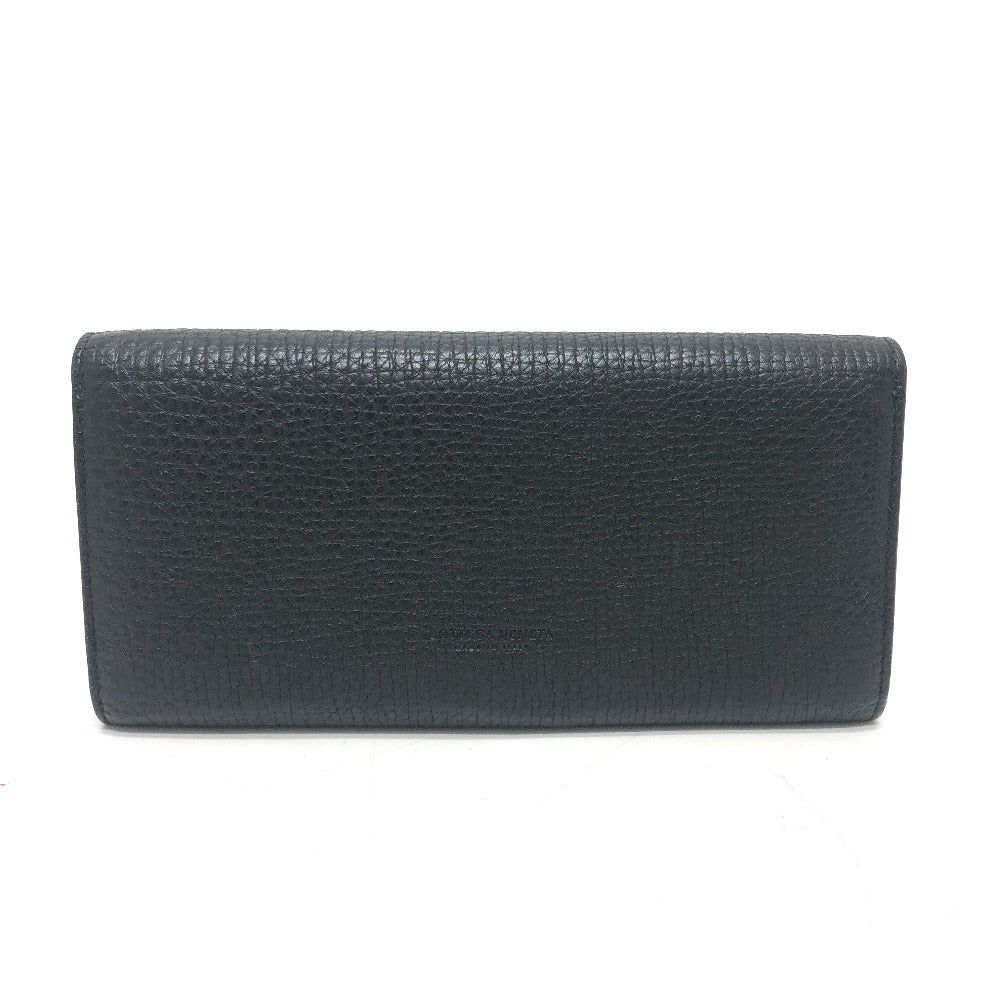 BOTTEGA VENETA パルメラート ２つ折り長財布 コンチネンタルウォレット ロング 長財布 レザー レディース ブラック - brandshop-reference